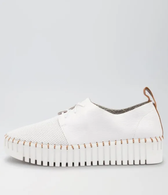 Women DJANGO & JULIETTE Wedges | Batu White-Dk Tan