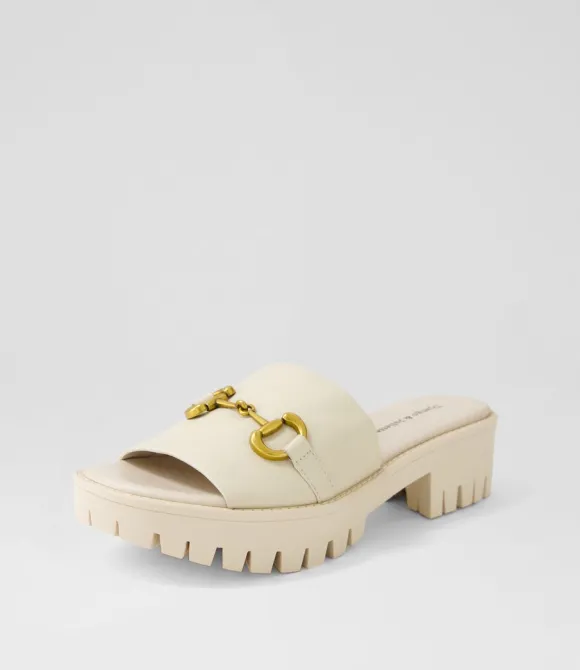 Women DJANGO & JULIETTE Sandals | Belo Milk Leather Sandals