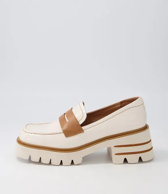 Women DJANGO & JULIETTE Heels | Beltomas Vanilla Box Tan Leather Heels