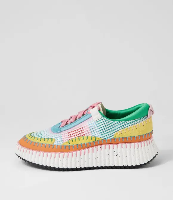 Women DJANGO & JULIETTE Wedges | Copen Bright Multi Sneakers