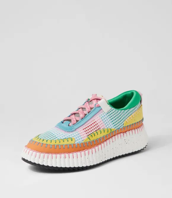 Women DJANGO & JULIETTE Wedges | Copen Bright Multi Sneakers