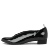 Women DJANGO & JULIETTE Flats | Esker Black Patent Leather Flat Shoes