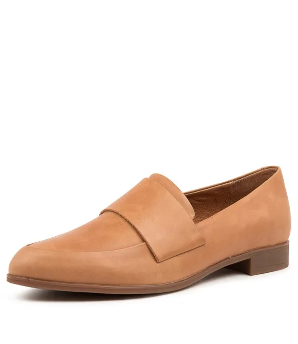 Women DJANGO & JULIETTE Loafers | Gabrian Tan Leather