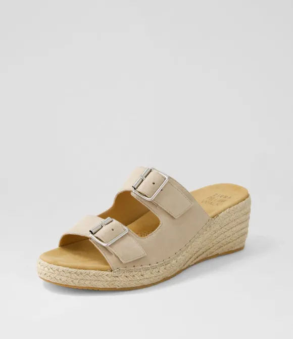 Women ZIERA Espadrilles | Kamera Xw Taupe Suede Sandals