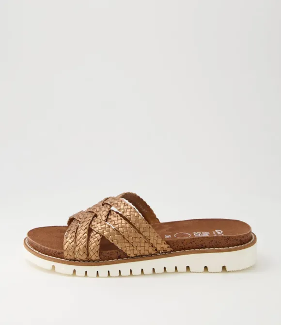 Women ARA Comfort | Kent Sport S 20 Whiskey Tan Leather Sandals