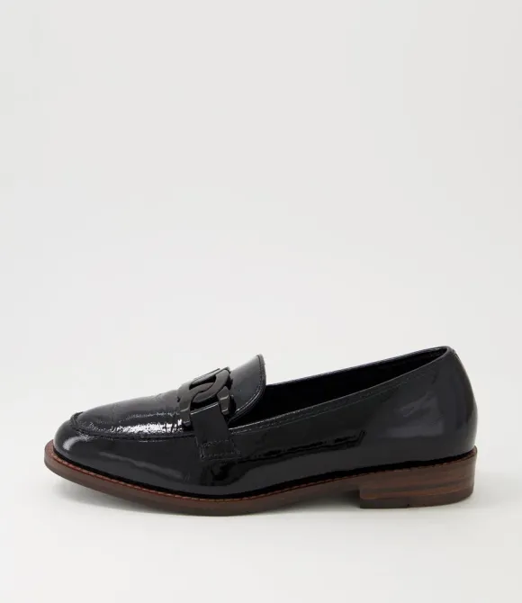 Women ARA Comfort | Kent Trot Schwarz Leather Brogues