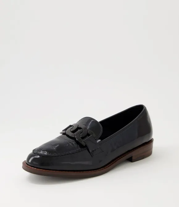 Women ARA Comfort | Kent Trot Schwarz Leather Brogues