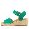 Women ZIERA Espadrilles | Kraig Xw Emerald Suede