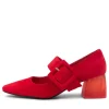 Women DJANGO & JULIETTE Heels | Milsom Red Suede Heels