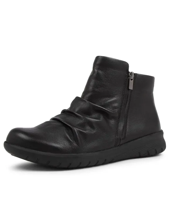 Women ZIERA Boots | Shayne Xf Black Leather