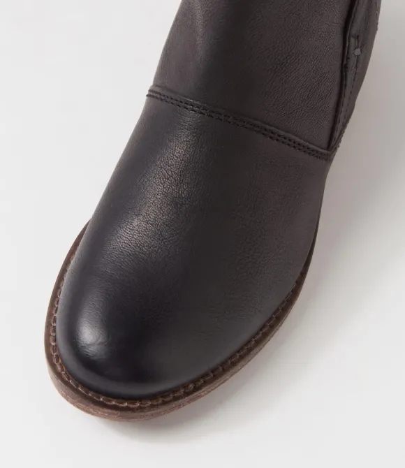 Women JOSEF SEIBEL Boots | Sienna 81 Black Leather Chelsea Boots