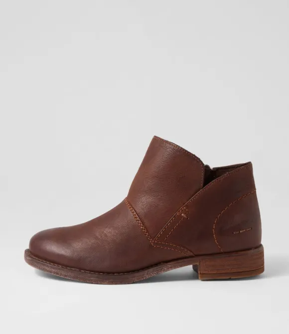 Women JOSEF SEIBEL Boots | Sienna 81 Camel Leather Chelsea Boots