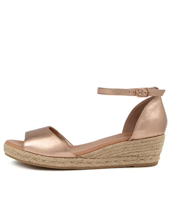 Women DJANGO & JULIETTE Espadrilles | Skip Lrg Rose Gold