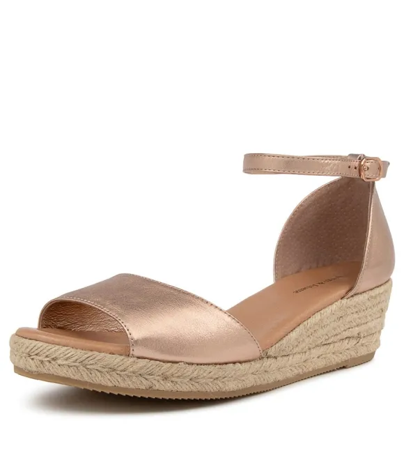 Women DJANGO & JULIETTE Espadrilles | Skip Lrg Rose Gold