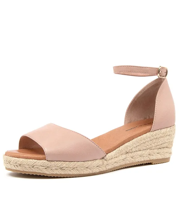 Women DJANGO & JULIETTE Espadrilles | Skip Lrg Rose Leather