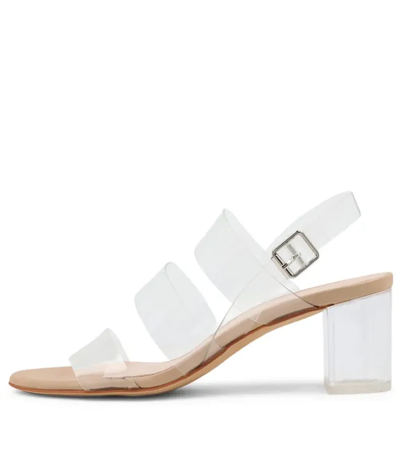 Women DJANGO & JULIETTE Heels | Skytles Clear Sandals