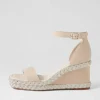 Women DJANGO & JULIETTE Heels | Vangie Almond Leather Sandals